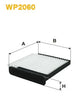 WIX Cabin Filters Cabin Filter WP2060 thumbnail