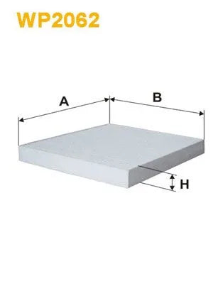 Wix Cabin Filter WP2062 - tradevehicleparts.co.uk