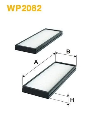 Wix Cabin Filter WP2082 - tradevehicleparts.co.uk