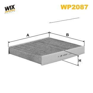 WIX Cabin Filters Cabin Filter WP2087 - image 2