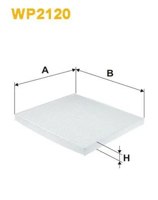 Wix Cabin Filter WP2120 - tradevehicleparts.co.uk