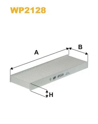Wix Cabin Filter WP2128 - tradevehicleparts.co.uk