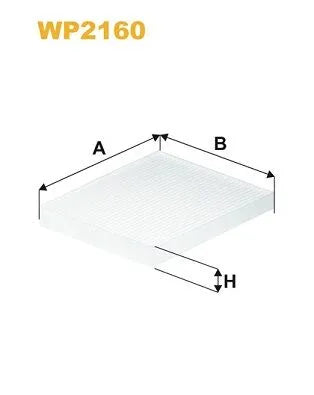 Wix Cabin Filter WP2160 - tradevehicleparts.co.uk