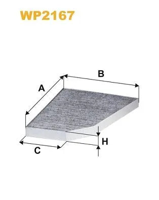 Wix Cabin Filter WP2167 - tradevehicleparts.co.uk