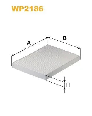 Wix Cabin Filter WP2186 - tradevehicleparts.co.uk
