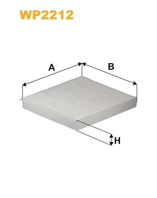 Wix Cabin Filter WP2212 - tradevehicleparts.co.uk