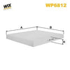 WIX Cabin Filters Cabin Filter WP6812 thumbnail