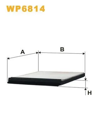 Wix Cabin Filter WP6814 - tradevehicleparts.co.uk