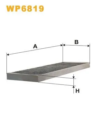 Wix Cabin Filter WP6819 - tradevehicleparts.co.uk