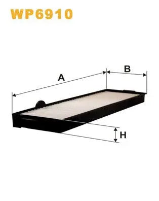 Wix Cabin Filter WP6910 - tradevehicleparts.co.uk