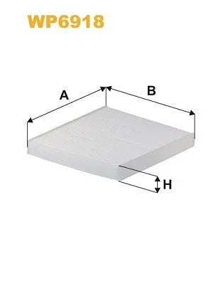 Wix Cabin Filter WP6918 - tradevehicleparts.co.uk