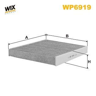 Wix Cabin Filter WP6919 - tradevehicleparts.co.uk