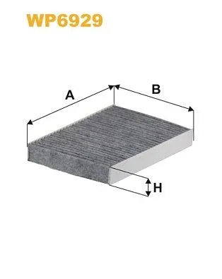 Wix Cabin Filter WP6929 - tradevehicleparts.co.uk