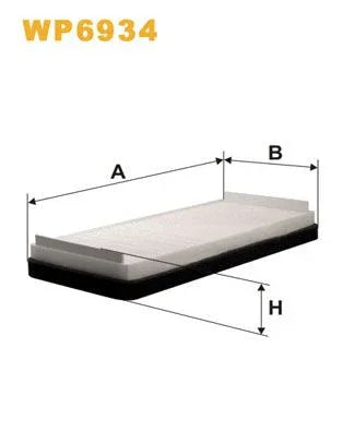 Wix Cabin Filter WP6934 - tradevehicleparts.co.uk