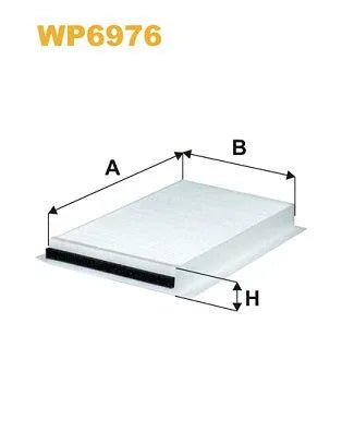 Wix Cabin Filter WP6976 - tradevehicleparts.co.uk