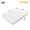 WIX Cabin Filters Cabin Filter WP6998 thumbnail