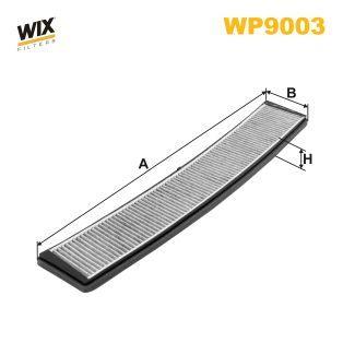 Wix Cabin Filter WP9003 - tradevehicleparts.co.uk