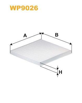 Wix Cabin Filter WP9026 - tradevehicleparts.co.uk