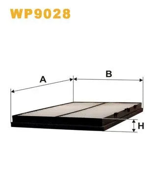 Wix Cabin Filter WP9028 - tradevehicleparts.co.uk