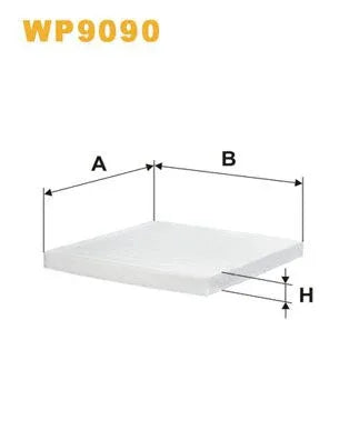Wix Cabin Filter WP9090 - tradevehicleparts.co.uk