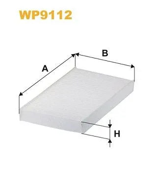 Wix Cabin Filter WP9112 - tradevehicleparts.co.uk