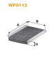 WIX Cabin Filters Cabin Filter WP9113 thumbnail