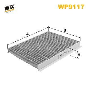 Wix Cabin Filter WP9117 - tradevehicleparts.co.uk