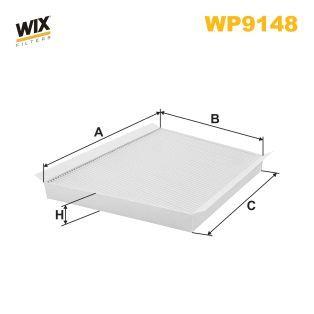 Wix Cabin Filter WP9148 - tradevehicleparts.co.uk