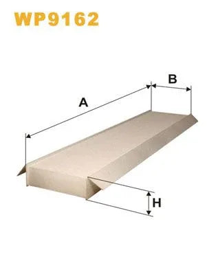 Wix Cabin Filter WP9162 - tradevehicleparts.co.uk