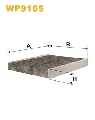 Wix Cabin Filter WP9165 - tradevehicleparts.co.uk