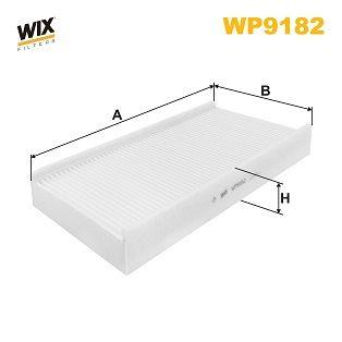 Wix Cabin Filter WP9182 - tradevehicleparts.co.uk