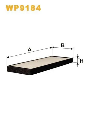 Wix Cabin Filter WP9184 - tradevehicleparts.co.uk