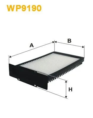 Wix Cabin Filter WP9190 - tradevehicleparts.co.uk