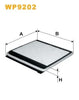 WIX Cabin Filters Cabin Filter WP9202 thumbnail