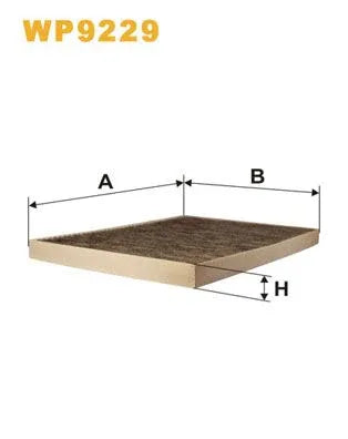 Wix Cabin Filter WP9229 - tradevehicleparts.co.uk