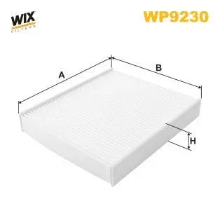 Wix Cabin Filter WP9230 - tradevehicleparts.co.uk