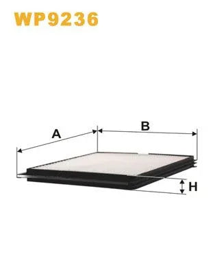 Wix Cabin Filter WP9236 - tradevehicleparts.co.uk