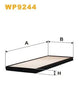 WIX Cabin Filters Cabin Filter WP9244 thumbnail
