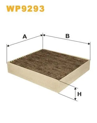 Wix Cabin Filter WP9293 - tradevehicleparts.co.uk