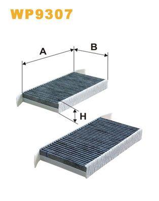 Wix Cabin Filter WP9307 - tradevehicleparts.co.uk