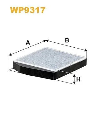 Wix Cabin Filter WP9317 - tradevehicleparts.co.uk