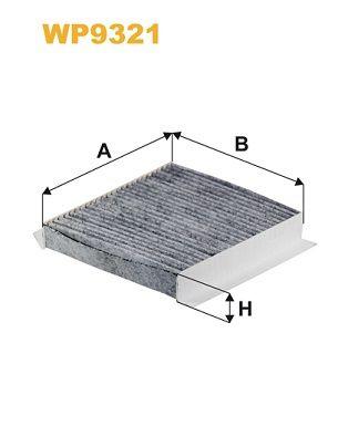 Wix Cabin Filter WP9321 - tradevehicleparts.co.uk