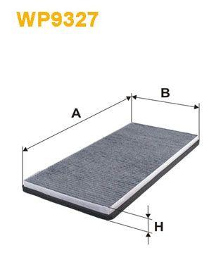 Wix Cabin Filter WP9327 - tradevehicleparts.co.uk