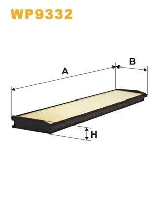 Wix Cabin Filter WP9332 - tradevehicleparts.co.uk