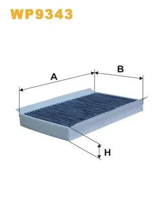 Wix Cabin Filter WP9343 - tradevehicleparts.co.uk