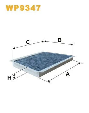 Wix Cabin Filter WP9347 - tradevehicleparts.co.uk