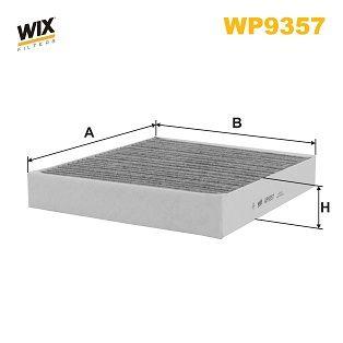 Wix Cabin Filter WP9357 - tradevehicleparts.co.uk