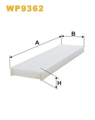 Wix Cabin Filter WP9362 - tradevehicleparts.co.uk