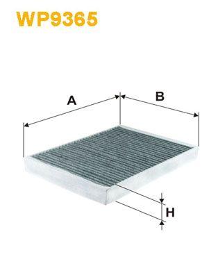 Wix Cabin Filter WP9365 - tradevehicleparts.co.uk