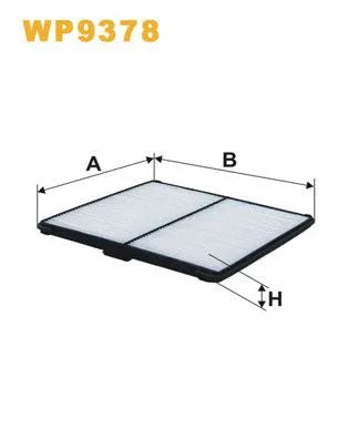 Wix Cabin Filter WP9378 - tradevehicleparts.co.uk